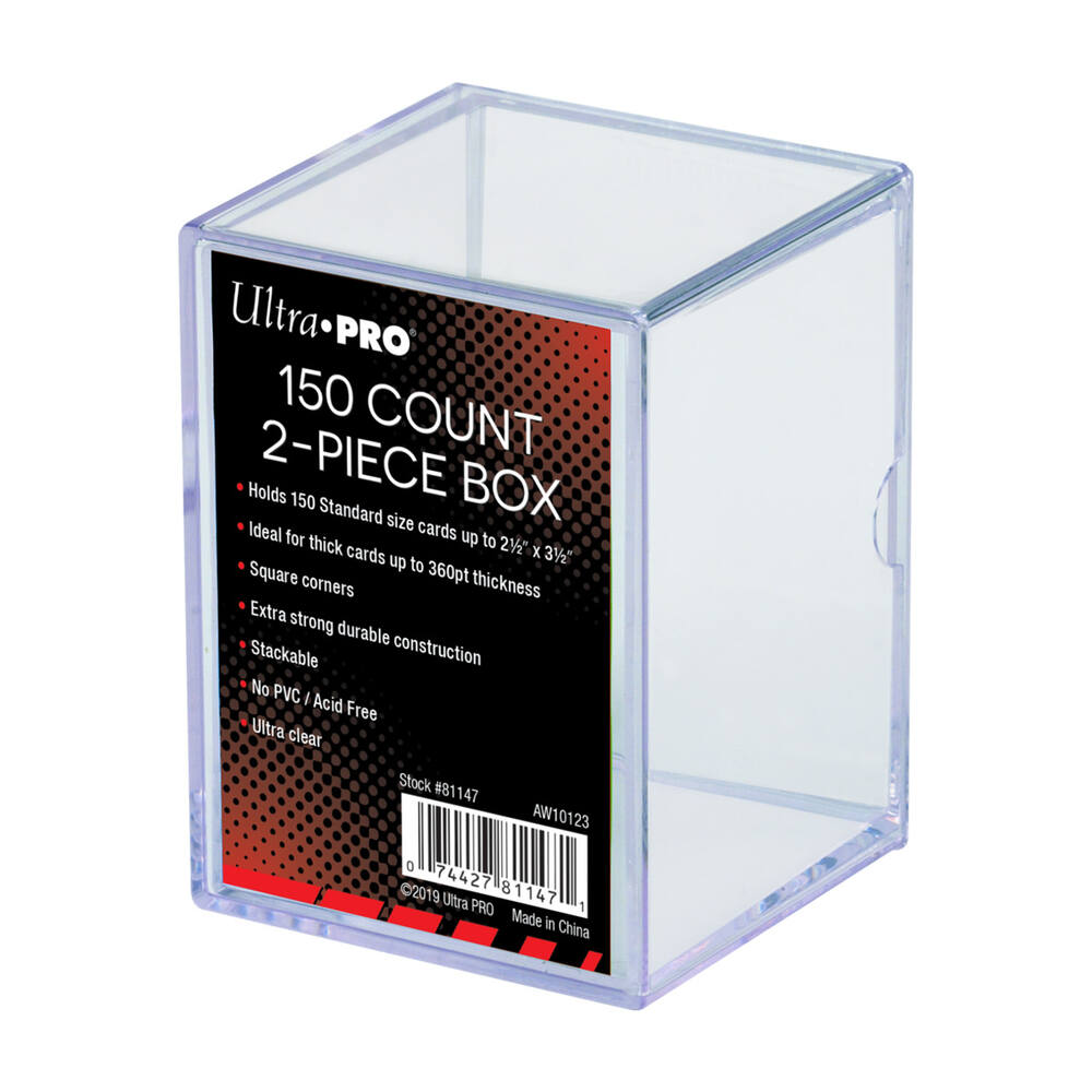 UP Plastová krabička na 150 karet 2-dílná, 1 ks